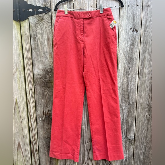 Talbots Pants - TALBOTS Orange Coral Khaki Pants Women’s 2 Petite NWT NEW